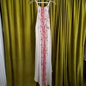 Free People haulter dress (off-white)